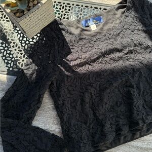 Lace Cropped Longsleeve 🤍